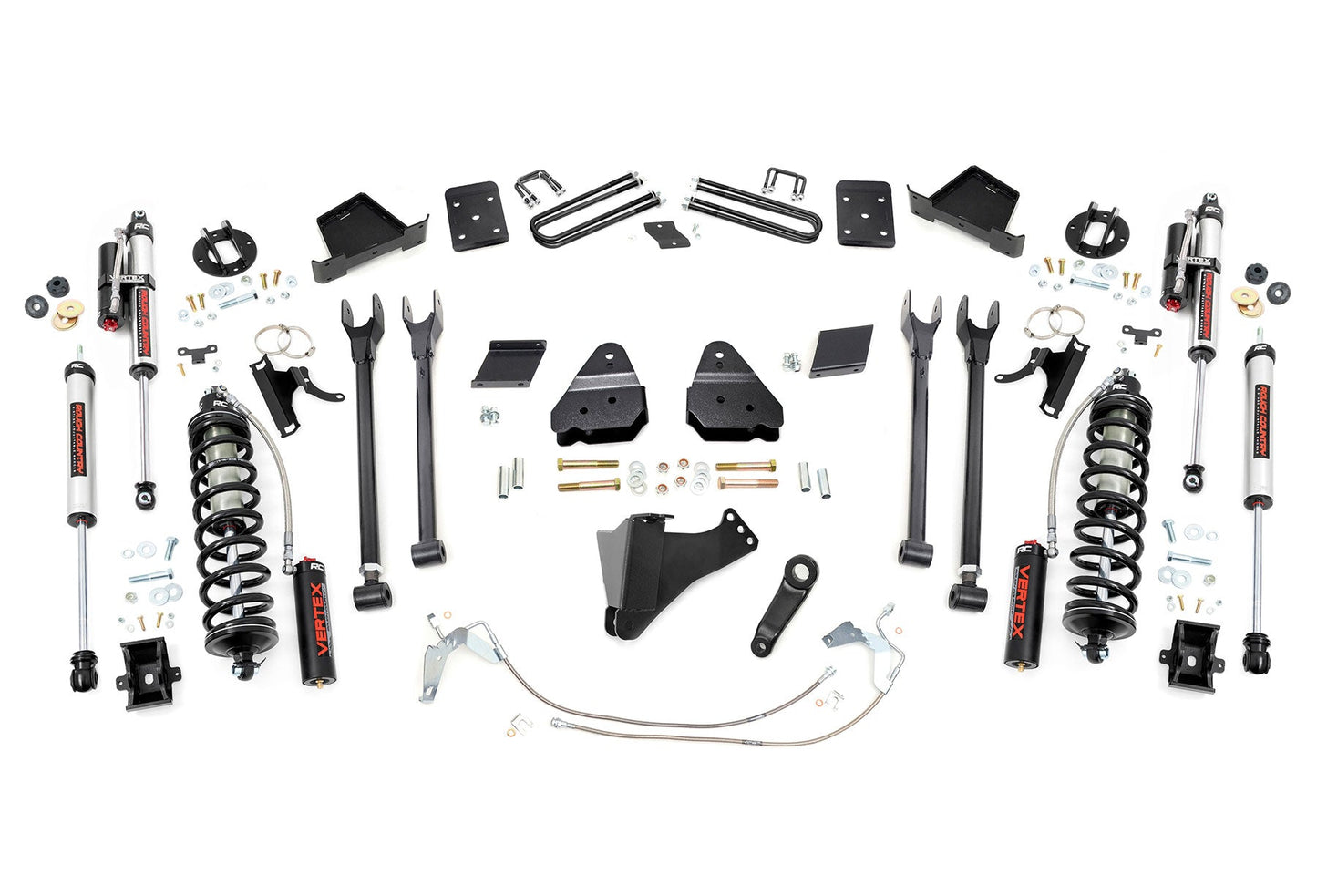 Rough Country 58959 6 Inch Lift Kit  |  4 Link  |  OVLD  |  C/O Vertex | Ford F-250 Super Duty (15-16)