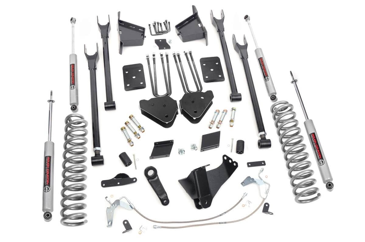 Rough Country 565.20 6 Inch Lift Kit | 4-Link | OVLD | Ford F-250 Super Duty 4WD (2011-2014)