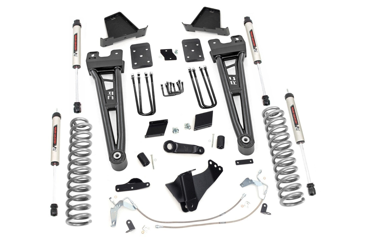Rough Country 54370 6 Inch Lift Kit | Diesel | Radius Arm | No OVLD | V2 | Ford F-250 Super Duty (15-16)