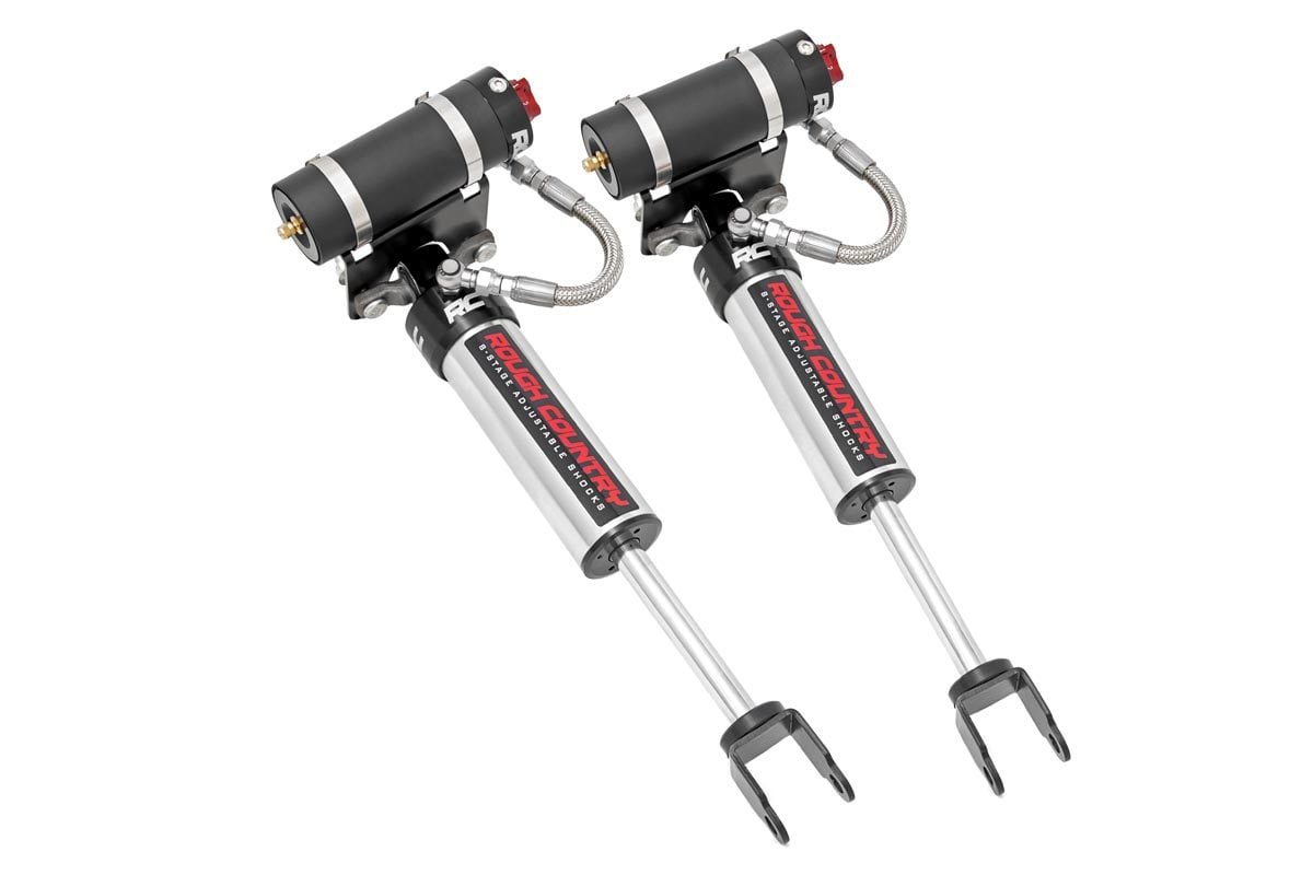 Rough Country 689011 Vertex 2.5 Adjustable Front Shocks | 3-5" | Chevy/GMC 2500HD/3500HD (11-19)