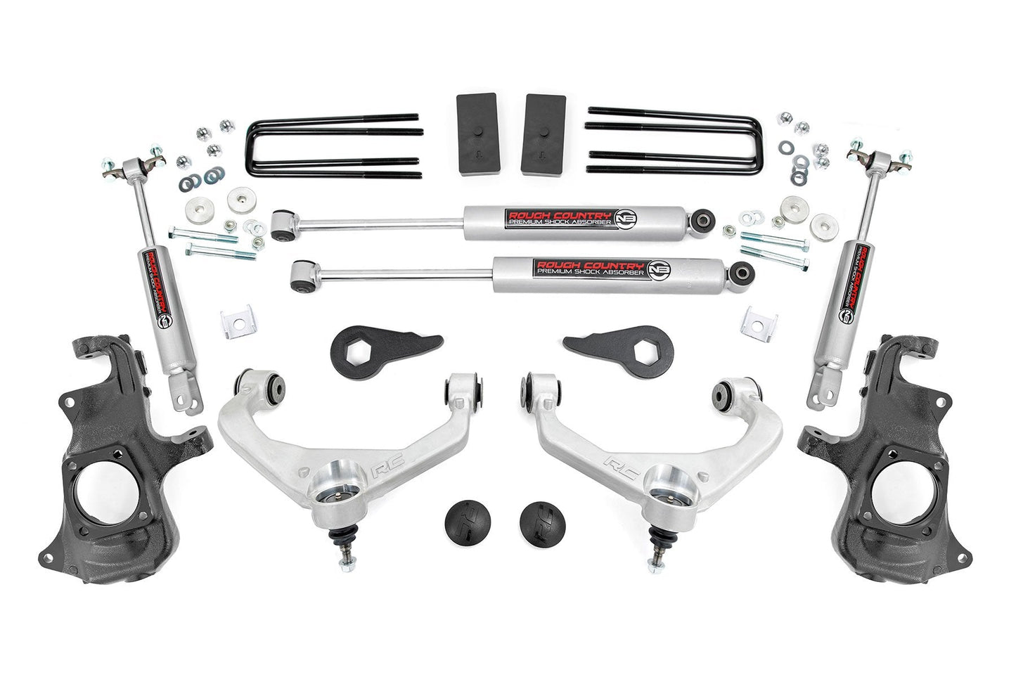 Rough Country 95730 3.5 Inch Lift Kit | Knuckle | Chevy/GMC 2500HD/3500HD (11-19)