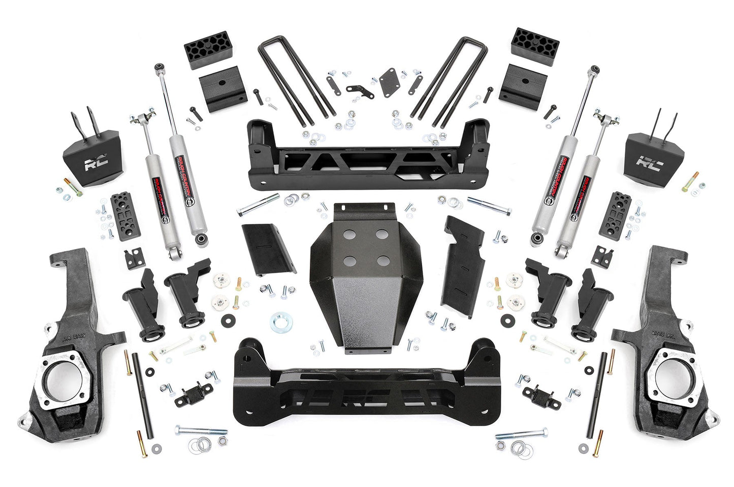 Rough Country 10330 5 Inch Lift Kit | Torsion Drop | Chevy/GMC 2500HD/3500HD (11-19)