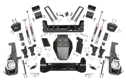Rough Country 10330 5 Inch Lift Kit | Torsion Drop | Chevy/GMC 2500HD/3500HD (11-19)
