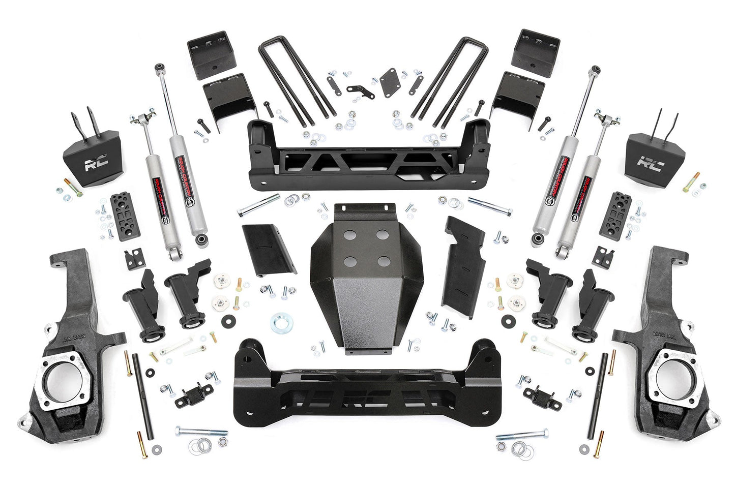 Rough Country 10430 7.5 Inch Lift Kit | Torsion Drop | Chevy/GMC 2500HD/3500HD (11-19)