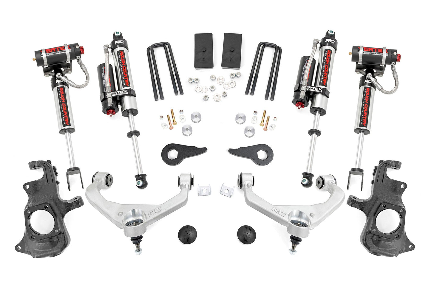 Rough Country 97650 3.5 Inch Lift Kit | Knuckle | Vertex | w/ Overloads | Chevy/GMC 2500HD/3500HD (11-19)
