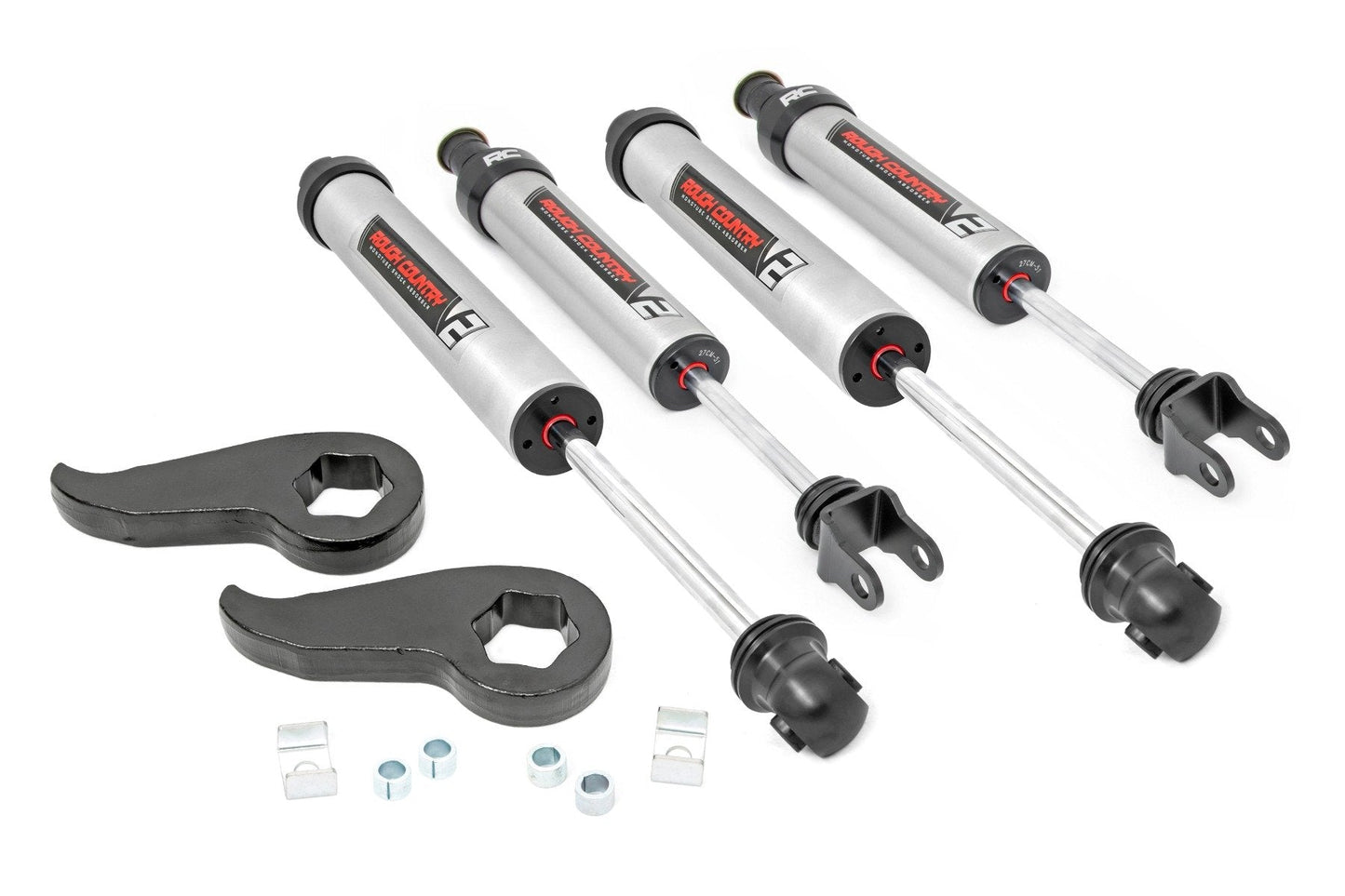 Rough Country 959371 1.5-2 Inch Leveling Kit | V2 | Chevy/GMC 2500HD/3500HD (11-19)