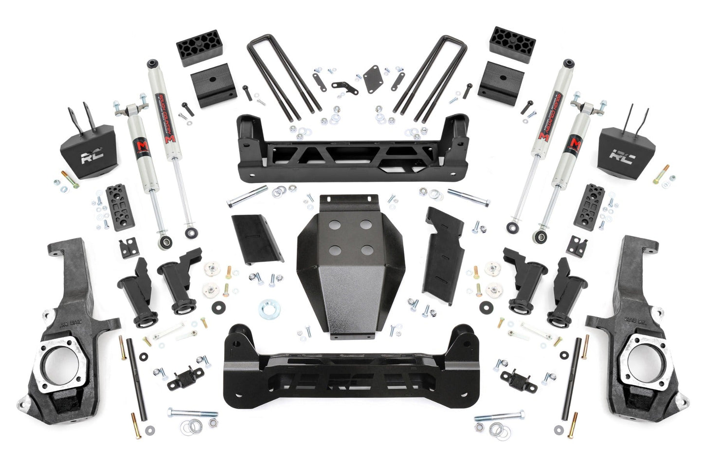 Rough Country 10340 5 Inch Lift Kit | Torsion Drop | M1 | Chevy/GMC 2500HD/3500HD (11-19)