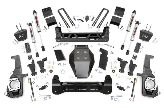 Rough Country 10470 7.5 Inch Lift Kit | Torsion Drop | V2 | Chevy/GMC 2500HD/3500HD (11-19)