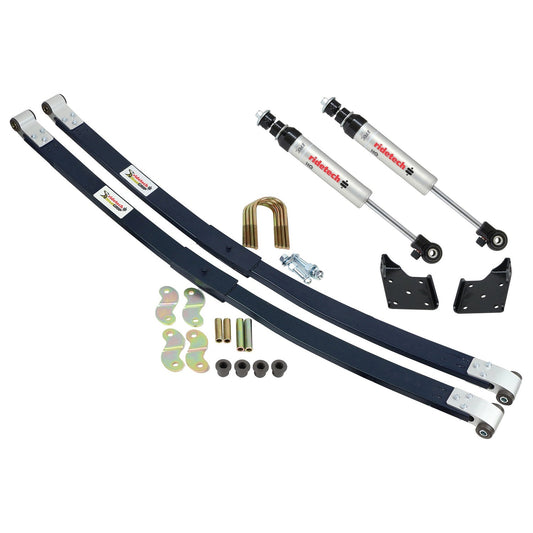 Ridetech 11024810 Composite leaf springs and HQ shocks for 1955-1957 Chevy Wagon.