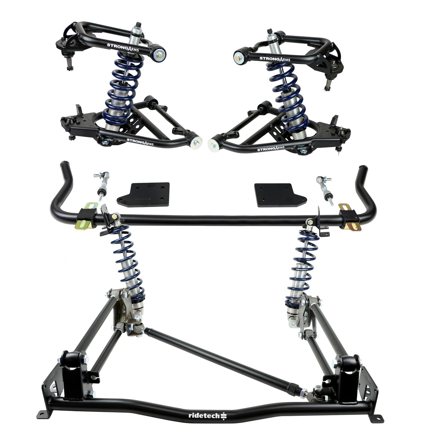 Ridetech 11020301 TQ Coil-Over System for 1955-1957 Chevy w/ one piece frame.