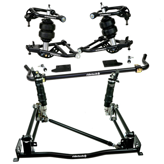Ridetech 11030298 HQ Air Suspension System for 1955-1957 Chevy Car w/ 2 piece frame.