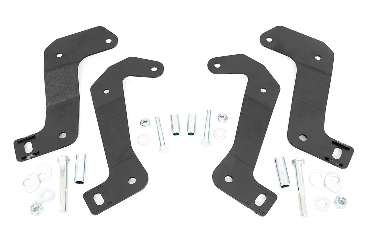 Rough Country 110602 Control Arm Relocation Kit | Front | Jeep Gladiator JT/Wrangler JL 4WD (18-25)