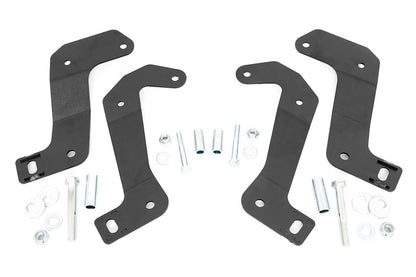 Rough Country 110602 Control Arm Relocation Kit | Front | Jeep Gladiator JT/Wrangler JL 4WD (18-25)