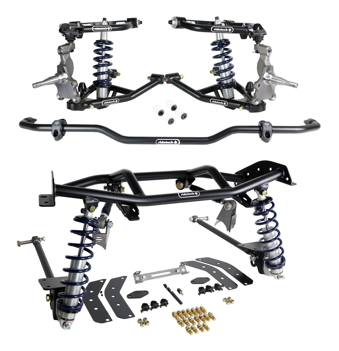 Ridetech 11160202 HQ Coil-Over System for 1967-1969 GM F-Body.
