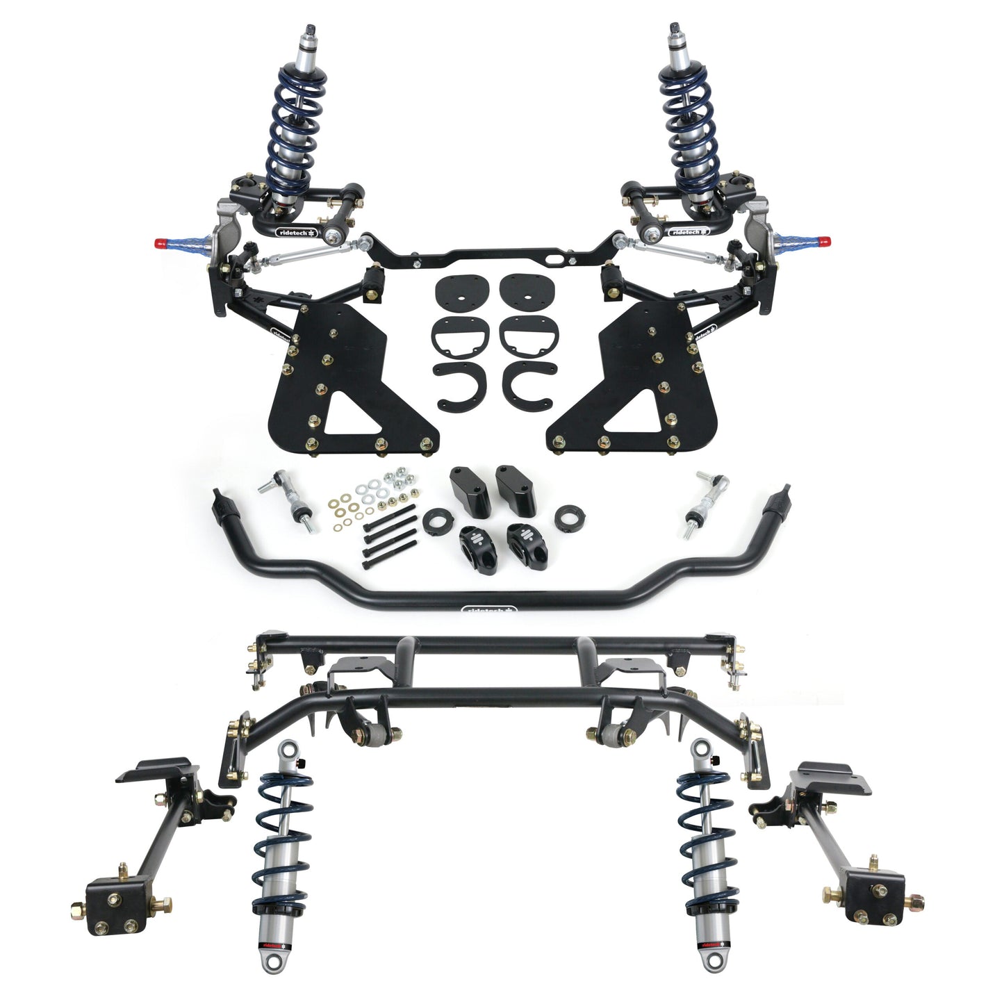 Ridetech 11250201 HQ Coil-Over System for 1962-1967 Chevy II Nova.