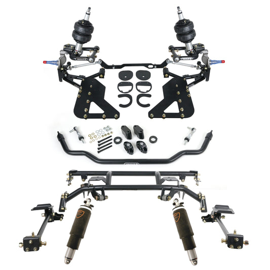 Ridetech 11250398 TQ Air Suspension System for 1962-1967 Chevy II Nova.