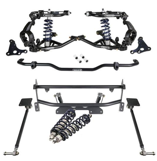 Ridetech 11260203 HQ Coil-Over System with hub spindles for 1968-1974 Nova.