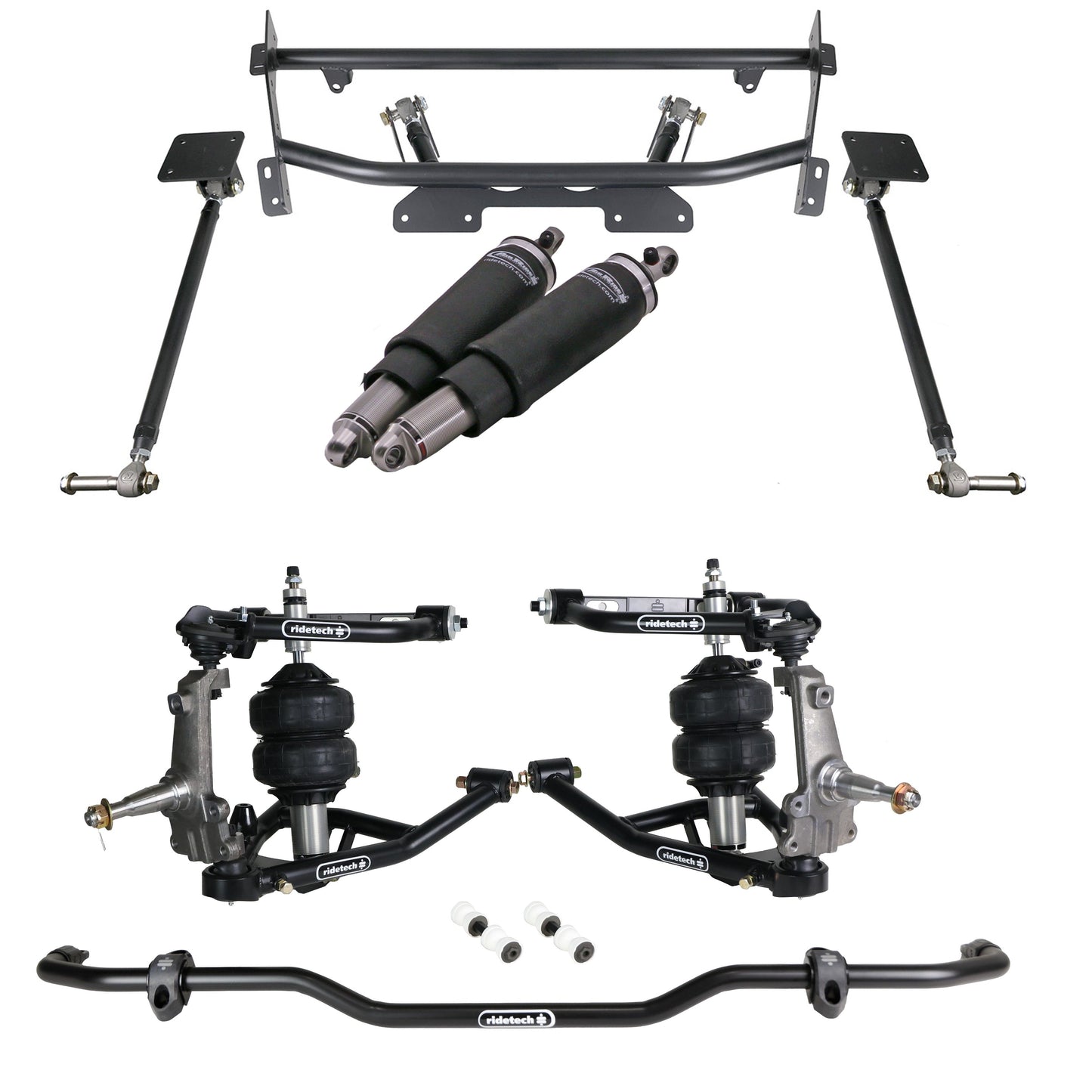 Ridetech 11260298 HQ Air Suspension System for 1968-1974 Nova.
