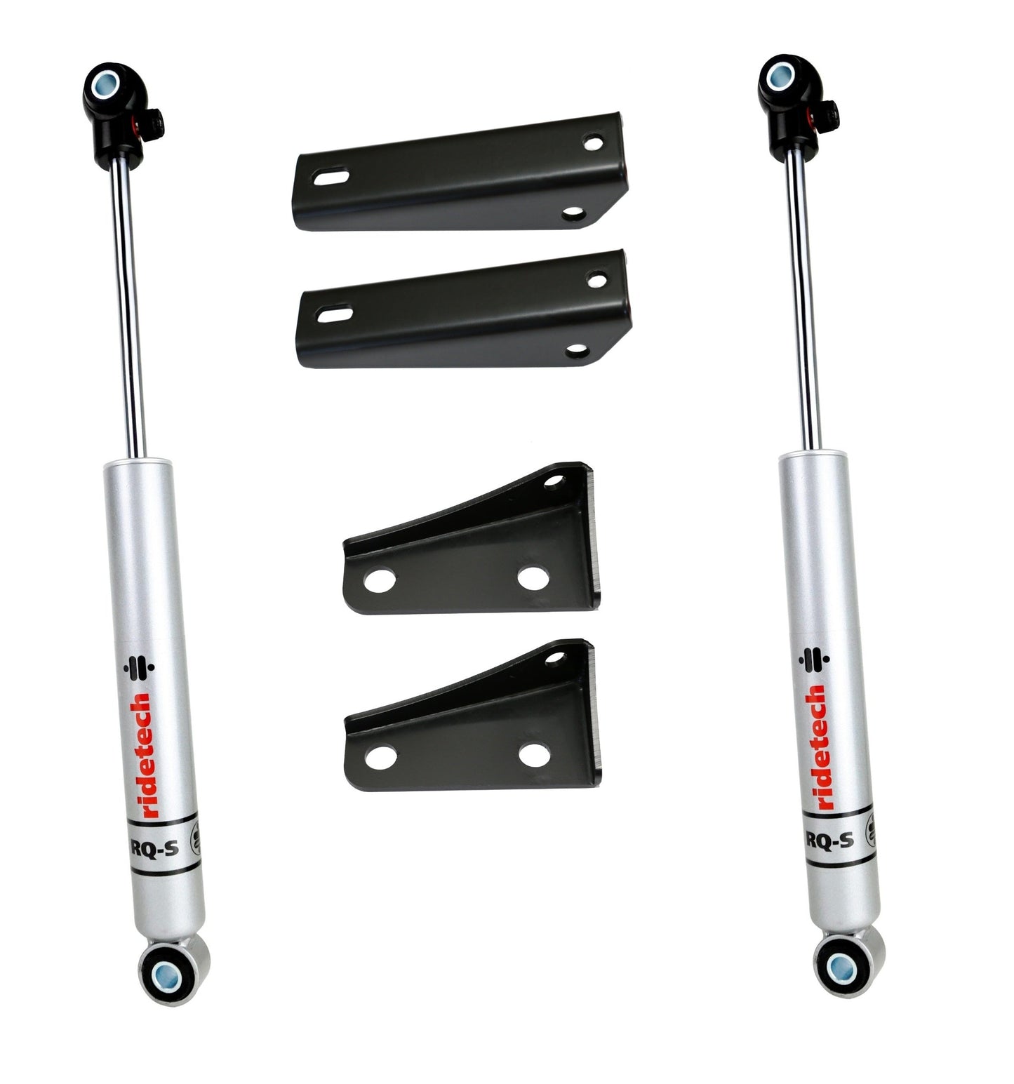 Ridetech 11339513 Rear RQ-S Shock Kit for 1963-1972 C10.  For use with 4" lowering springs.