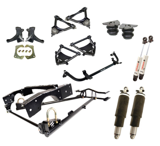 Ridetech 11350298 HQ Air Suspension System for 1971-1972 C10.