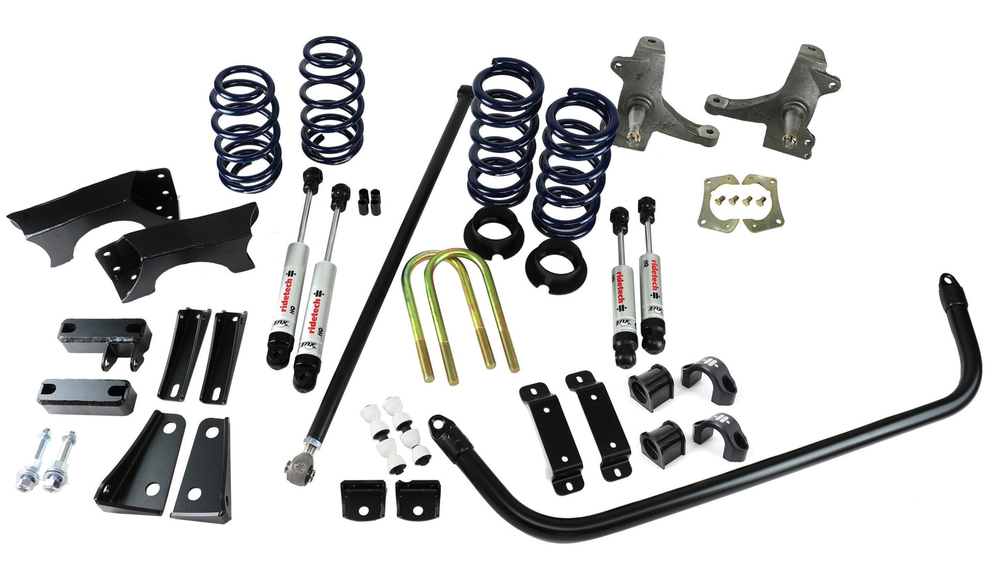 Ridetech 11345012 StreetGrip system for 1963-1970 C10 with small block, no bushings.