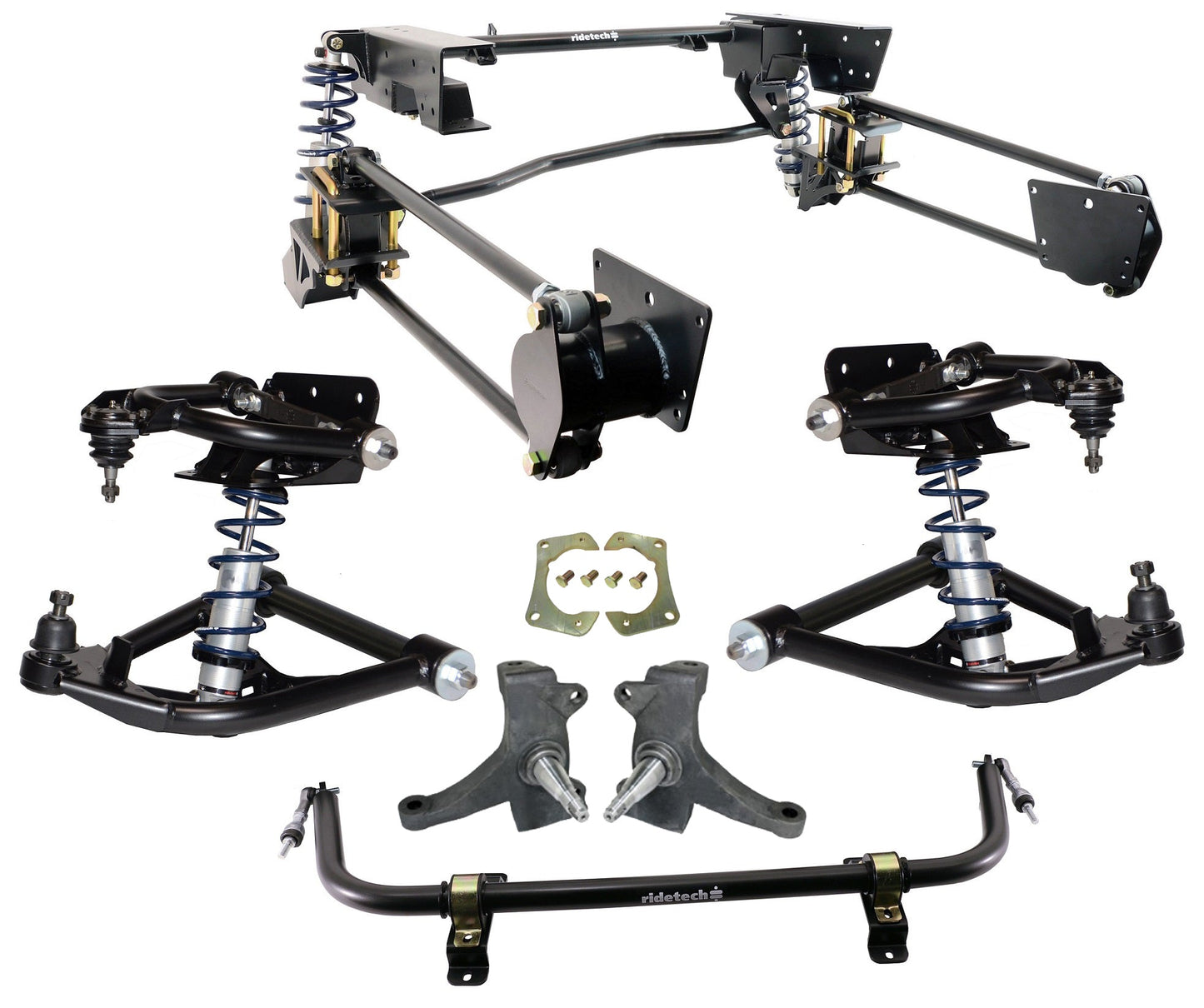 Ridetech 11360301 TQ Coil-Over System for 1973-1987 C10.