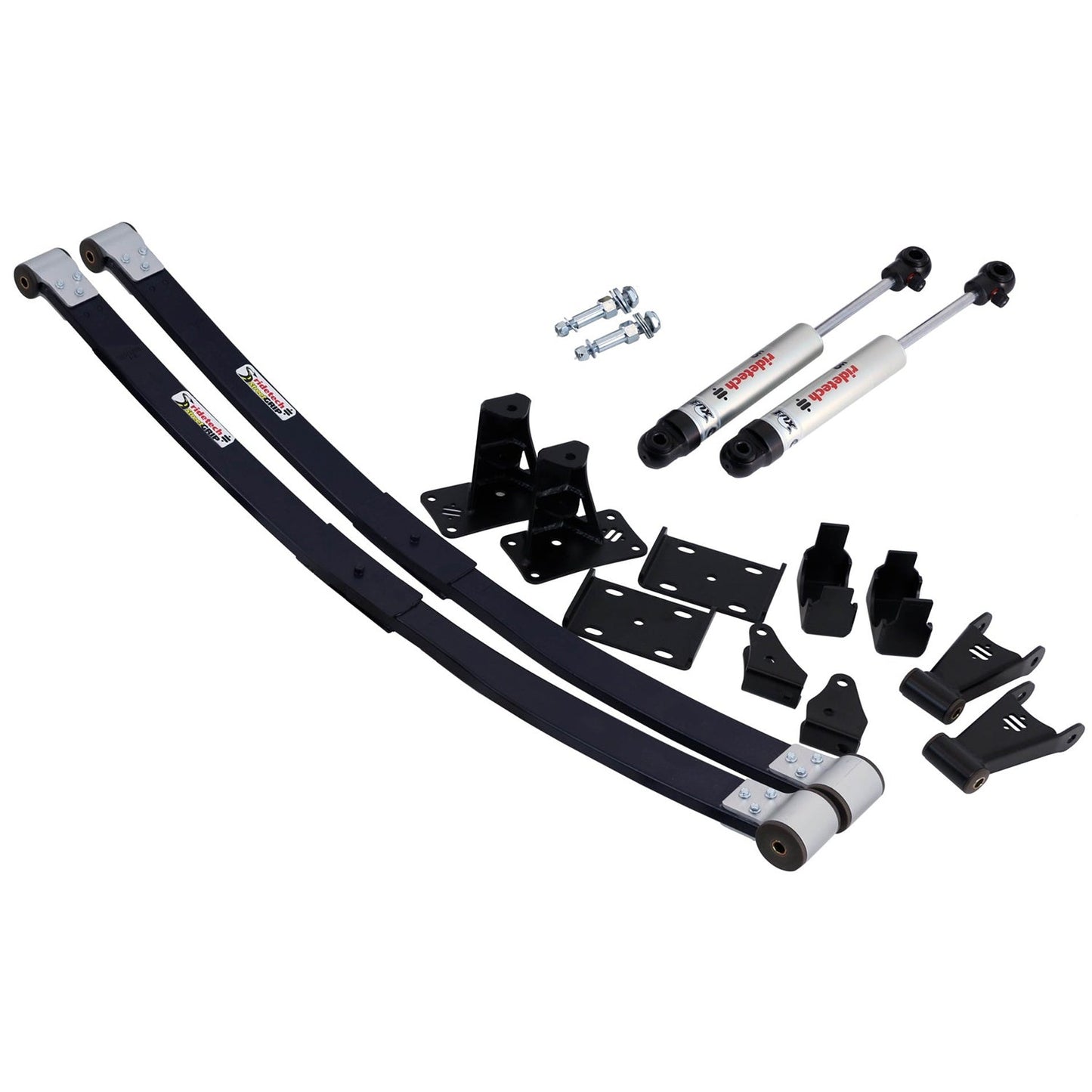 Ridetech 11364810 Composite leaf springs and HQ shocks for 1973-1987 C10.