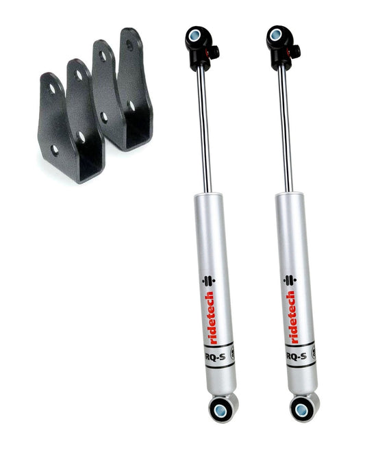Ridetech 11389513 Rear RQ-S Shock Kit for 1999-2006 Silverado.  For use with 5" drop.