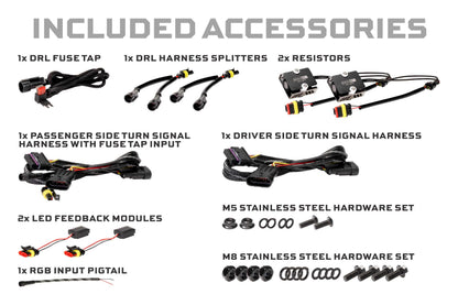 High Line Jeep JL / JT XRGB Fender Flare Chop Kit (Set)
