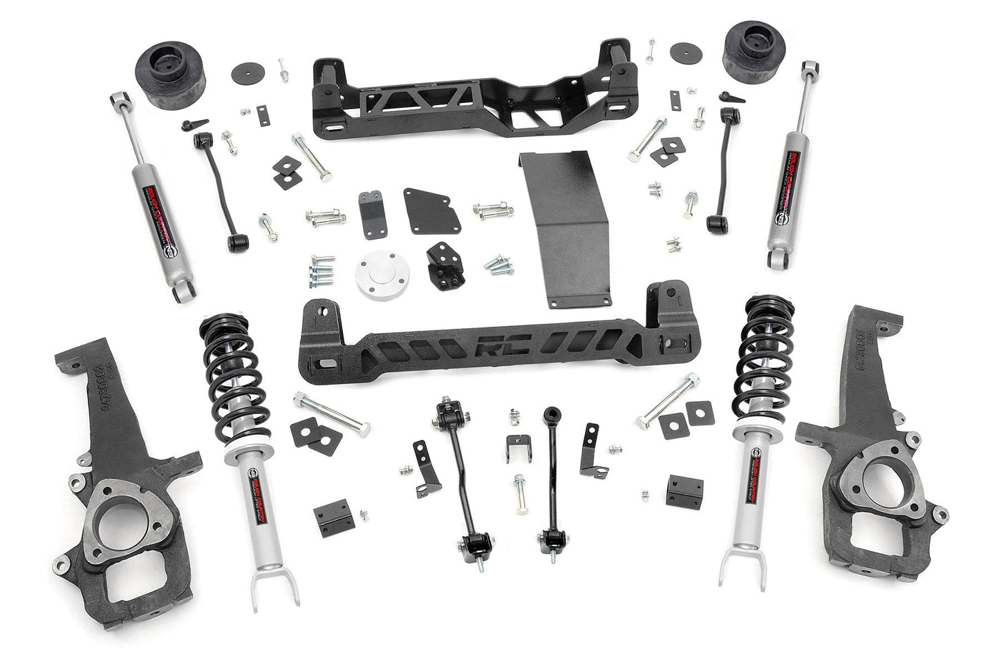 Rough Country 33332 4 Inch Lift Kit | N3 Struts | Ram 1500 4WD (2012-2018 & Classic)