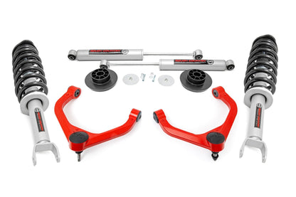 Rough Country 31231RED 3 Inch Lift Kit | N3 Struts/Shocks | Ram 1500 4WD (2012-2018 & Classic)