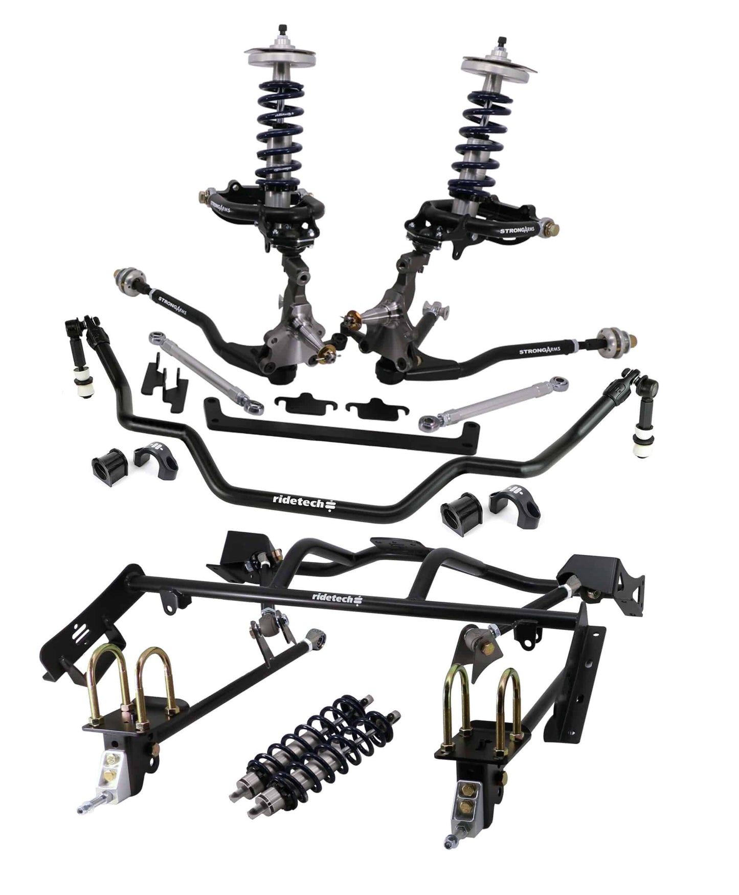 Ridetech 12090202 HQ Coil-Over System for 1964-1966 Mustang.