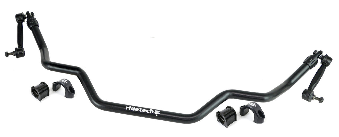 Ridetech 12099100 Front sway bar for 1964-1966 Mustang. For use with Ridetech control arms.