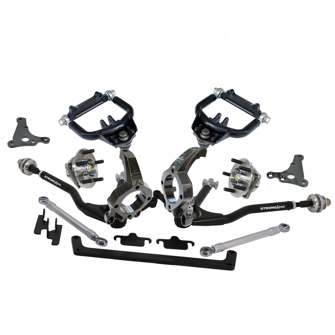 Ridetech 12099598 TruTurn system with hub spindles for 1964-1966 Mustang.