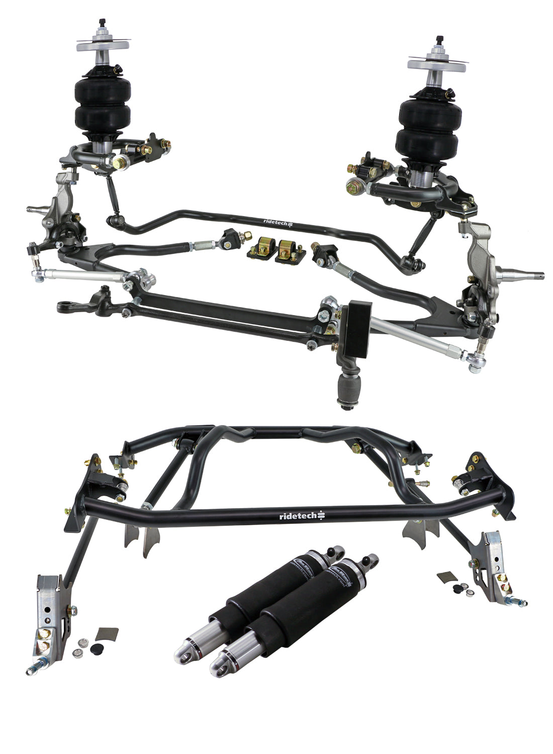 Ridetech 12280398 TQ Air Suspension System for 1961-1965 Falcon.