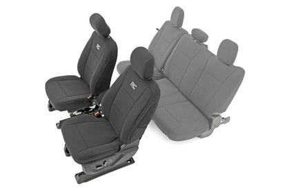 Rough Country 91016 Seat Covers | Front Bucket Seats | Ford F-150/Lightning/F-250/F-350  (15-25)