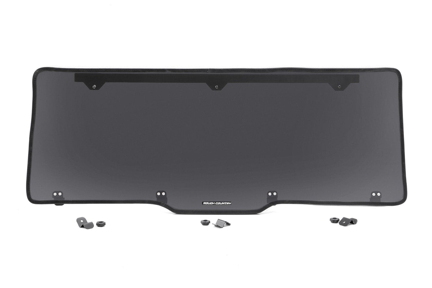 Rough Country 98432032 Tinted Rear Panel | Scratch Resistant | Polaris Ranger XP 1000