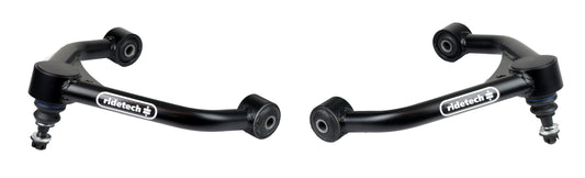 Ridetech 13133699 Front upper StrongArms for 2019-2025 Ram 1500 2WD/4WD, lowered.