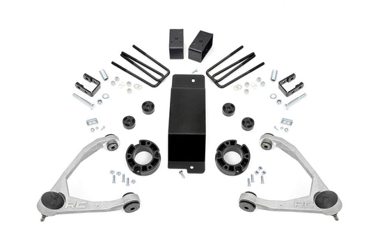 Rough Country 18901 3.5 Inch Lift Kit | Mag-ride | Alu/Cast Steel | GMC Sierra 1500 Denali (14-16)