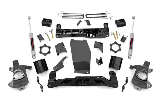 Rough Country 22431 5 Inch Lift Kit | Alum/Stamp Steel | Chevy/GMC 1500 (14-18 & Classic)