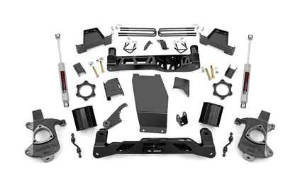 Rough Country 22731 6 Inch Lift Kit | Alum/Stamp Steel | Chevy/GMC 1500 (14-18 & Classic)