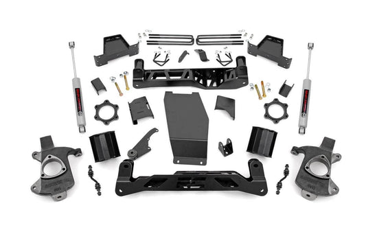 Rough Country 22731 6 Inch Lift Kit | Alum/Stamp Steel | Chevy/GMC 1500 (14-18 & Classic)