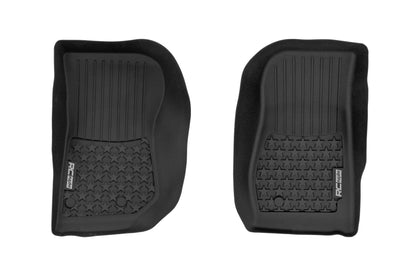 Rough Country FF-6141 Floor Mats | FR | 4 Door | Jeep Wrangler Unlimited 4WD (2014-2018)