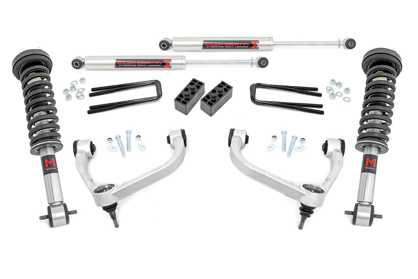 Rough Country 54540 3 Inch Lift Kit | M1 Struts | Ford F-150 4WD (2014-2020)