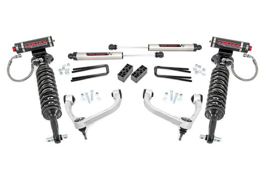 Rough Country 54557 3 Inch Lift Kit | UCAs | Vertex/V2 | Ford F-150 4WD (2014-2020)