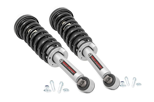 Rough Country 501068 N3 Leveling Struts | 2 Inch | Loaded Strut | Ford F-150 4WD (2014-2025)