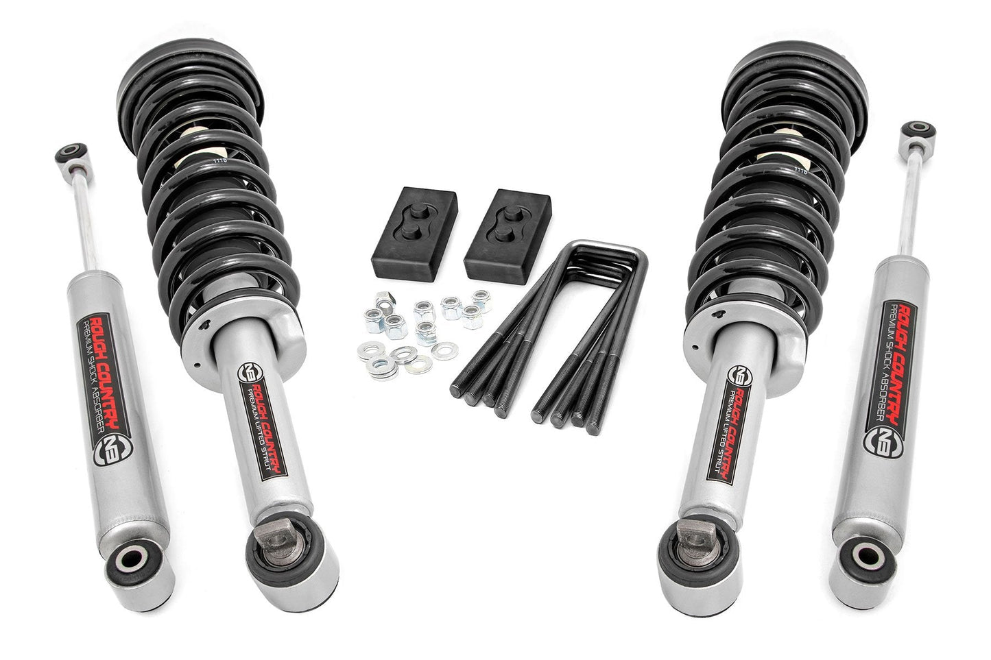 Rough Country 57131 2 Inch Lift Kit | N3 Struts/N3 | Ford F-150 4WD (2021-2025)