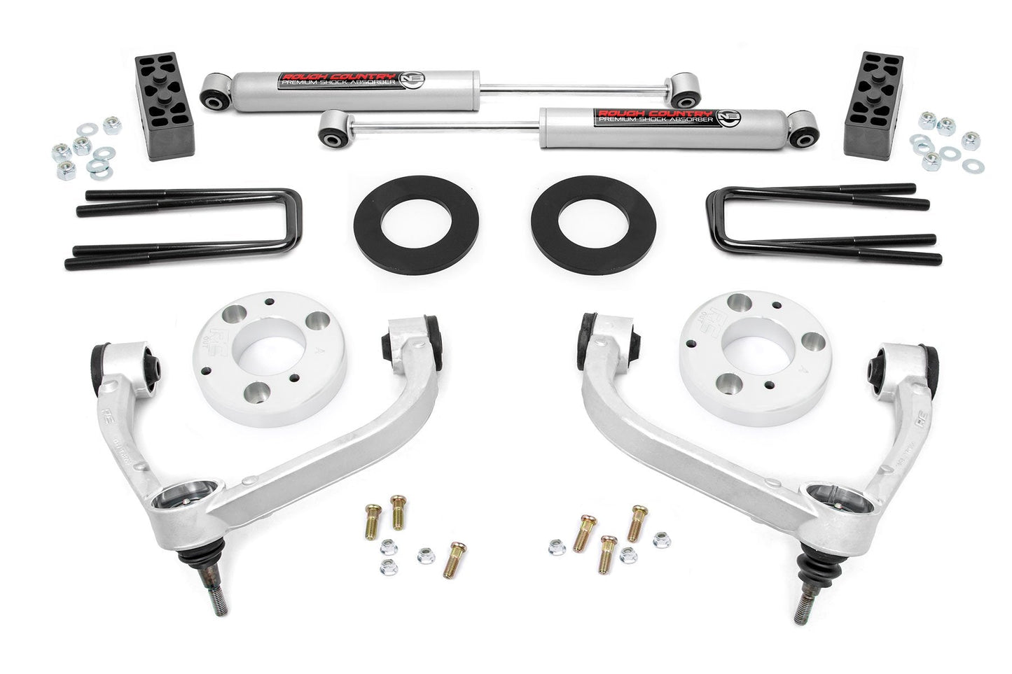 Rough Country 51014 3 Inch Lift Kit | Ford F-150 4WD (2014-2020)