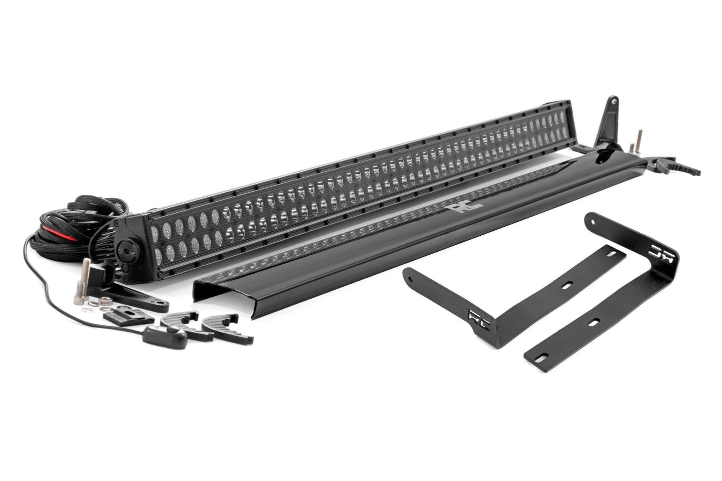 Rough Country 98003 LED Light Kit | 50in | Dual Row | Black Series | Kubota RTV-X1120