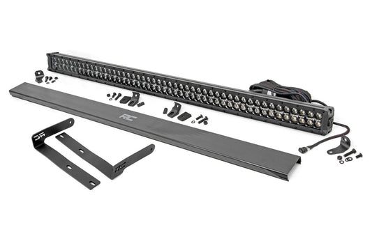 Rough Country 98005 LED Black Dual Row DRL Light Bar Kit | 50 Inch | Kubota RTV-X1120